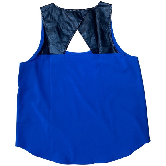 Jack Sleeveless Crepe Top Sz Large - Picture 2 of 4